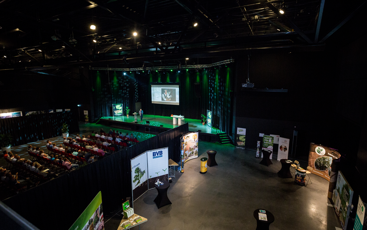 Main Hall at the Boominfodag in The Netherlands